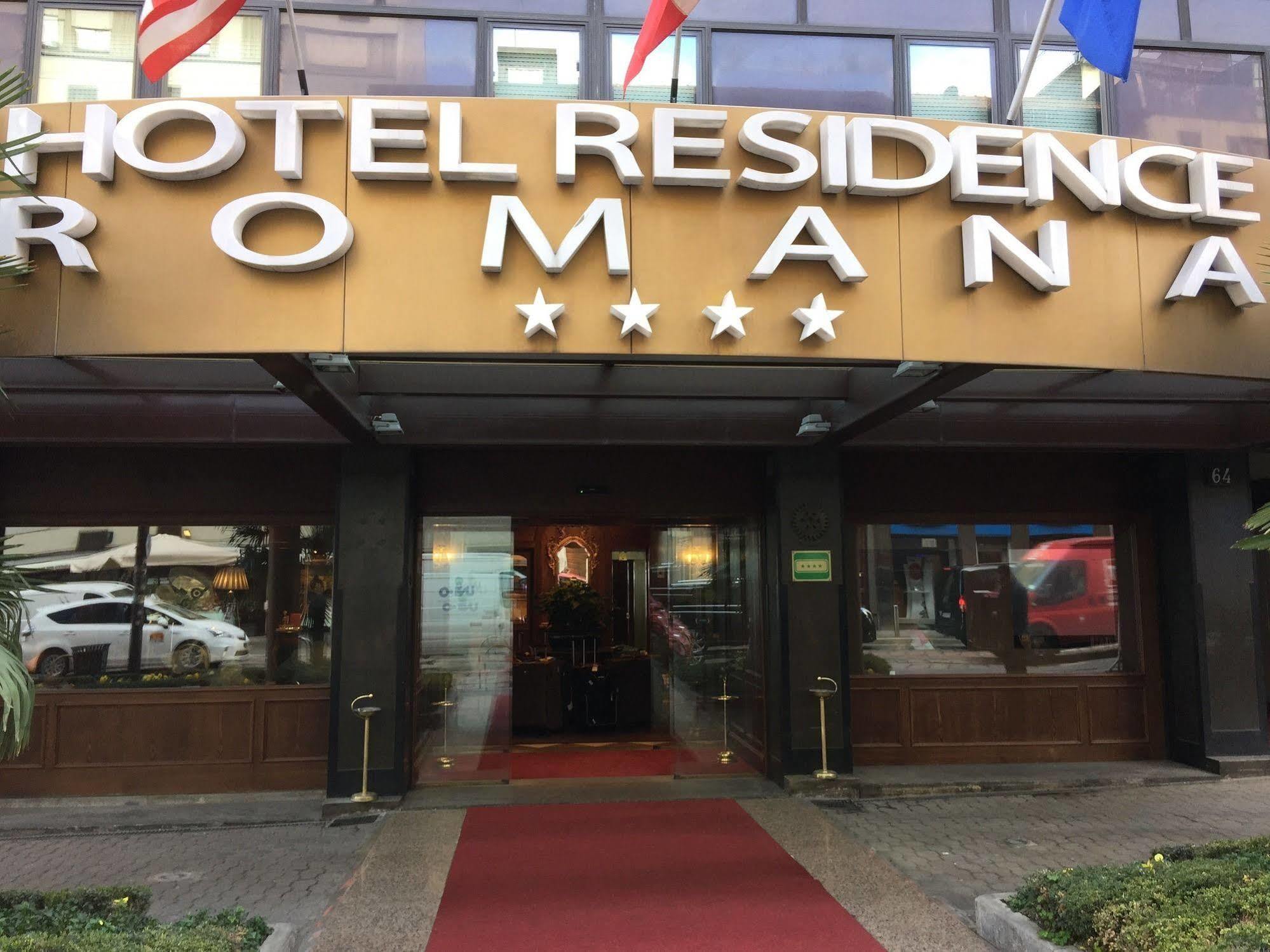 Hotel Romana Residence Милан Экстерьер фото